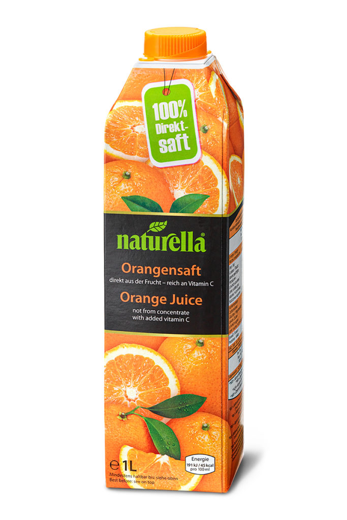 naturella Orangensaft 1000cl