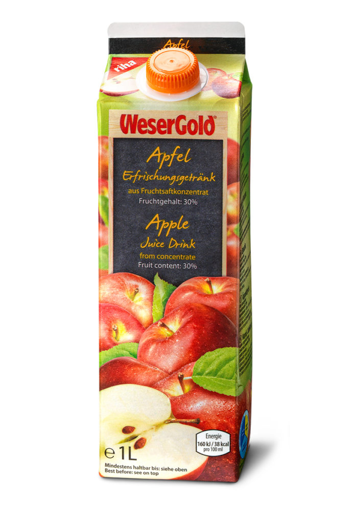 Weser Gold Apfel 1000cl